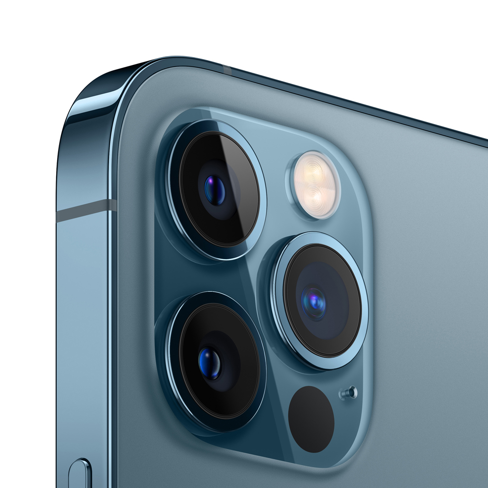 Apple iPhone 12 Pro - Teléfono inteligente - Single SIM - 5G NR - 512 GB - 6.1" - 2532 x 1170 píxeles (460 ppi) - Super Retina XDR Display (cámara frontal de 12 MP) - 3 x cámaras traseras - azul pacífico