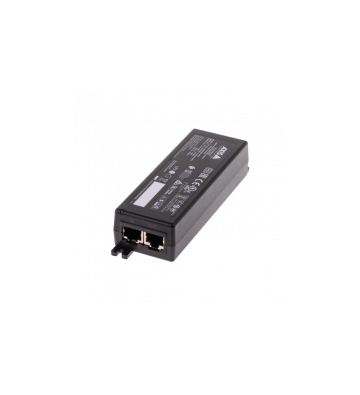 AXIS Midspan - Inyector de corriente - CA 100-240 V - 30 vatios - conectores de salida: 1 - Estados Unidos - negro - para AXIS D2110, I8016, M3057, M3077, P1455, P3247, P3248, P3715, Q1615, Q6075; ExCam XPT Q6075