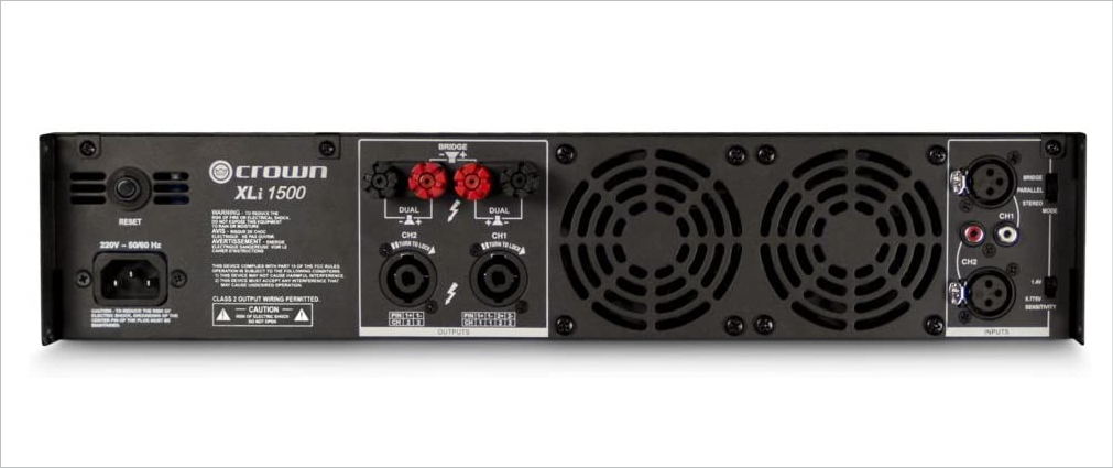 Crown XLI800 Amplificador de potencia de dos canales