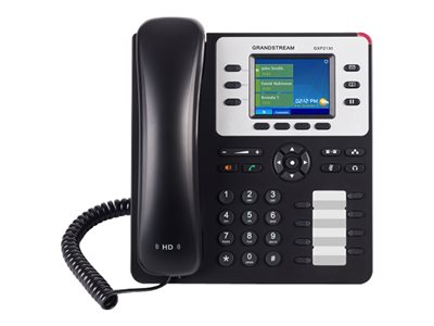 S-GXP2130-Grandstream GXP2130 3-Line Enterprise HD IP Phone - Includes Power Supply