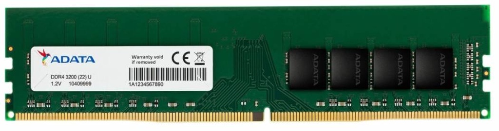 A-Data - DDR4 SDRAM - 8 GB - 3200 MHz - CL22 - Generic