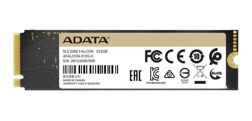 A-Data ADATA - Internal hard drive - 512 GB - M.2 2280 - Solid state drive