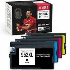LEMERO Cartucho de tinta remanufacturado de repuesto para HP 952 952XL