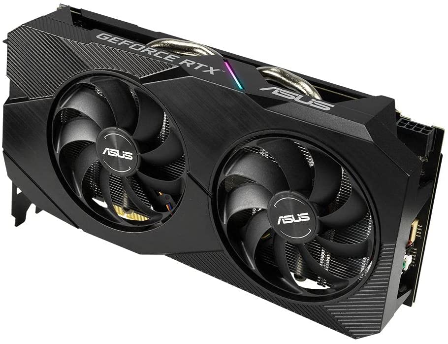 ASUS - DUAL-RTX2060-6G-EVO - PCI Express 3.0 x16 - NVIDIA - NVIDIA GeForce RTX 2060 - 6 GB - GDDR6 SDRAM - DisplayPort / HDMI