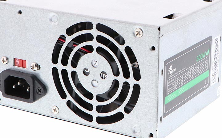 Xtech - Power supply - Internal - 500 Watt - Xtech ATX Power Supply 500W (20+4pin) w/2 SATA