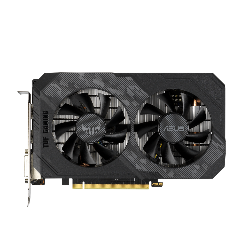 ASUS - TUF-GTX1650-4GD6-P-GAMING - PCI Express 3.0 - NVIDIA - NVIDIA GeForce GTX 1650 - 4 GB - GDDR6 SDRAM - HDMI / DVI