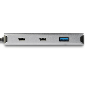 HB31C2A2CB StarTech.com 4 Port USB C Hub - 2x USB A & 2x USB-C SuperSpeed 10Gbps - USB Bus Powered Type-C 3.2 Gen 2 Adapter Hub - 9.8" (25cm) Cable (HB31C2A2CB) - Hub - 2 x USB-C + 2 x USB 3.1 Gen 2 - sobremesa - para P/N: PEXUSB321C