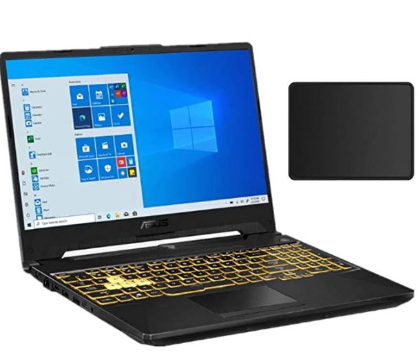 Asus TUF F15-/Laptop | Intel Core i7-10870H | NVIDIA GeForce GTX 1660 Ti | 32GB DDR4 | 1TBSSD +1TBHDD | Teclado retroiluminado | Windows 10 | Gris
