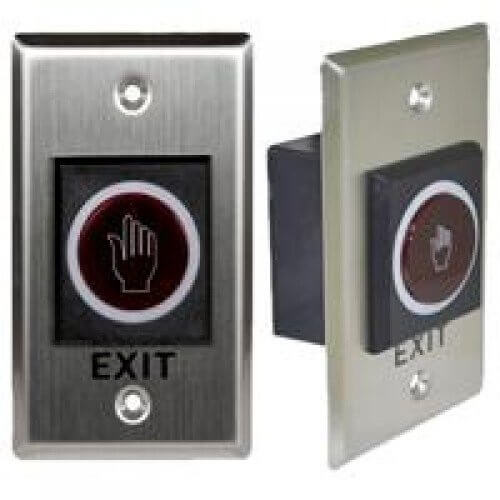 TLEB1 Exit Button Touchless ZKTeco