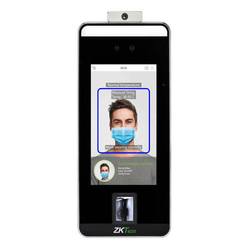 SpeedFace-V5L ZKTeco - Access control terminal with fingerprint reader and camera