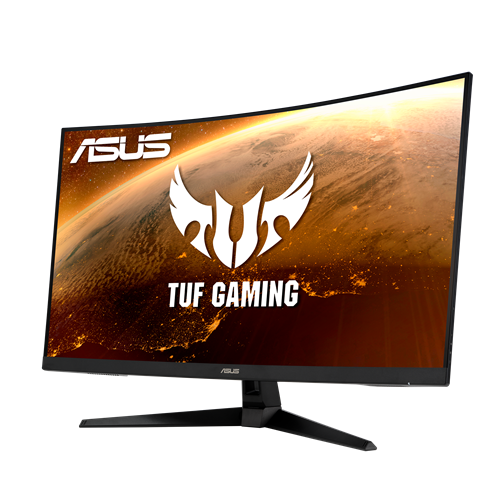 ASUS TUF Gaming VG328H1B - Monitor LED - curvado - 31.5" - 1920 x 1080 Full HD (1080p) @ 165 Hz - VA - 250 cd/m² - 3000:1 - 1 ms - HDMI, VGA - altavoces