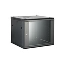 LTK-OUT09U -  Gabinete Exterior 9u Aluminio 600*450 2 abanico Luz, Sensor Temperatur