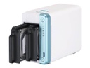 QNAP TS-251D - Servidor NAS - 2 compartimentos - SATA 6Gb/s - RAID 0, 1, JBOD - RAM 2 GB - Gigabit Ethernet - iSCSI support- TS-251D-2G-US