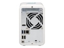 TS-251D-2G-US QNAP TS-251D - Servidor NAS - 2 compartimentos - SATA 6Gb/s - RAID 0, 1, JBOD - RAM 2 GB - Gigabit Ethernet - iSCSI support