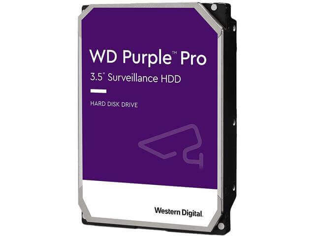 WD101PURP Western Digital WD Purple - Hard drive - Internal hard drive - 10 TB - 3.5" - 7200 rpm – surveillance