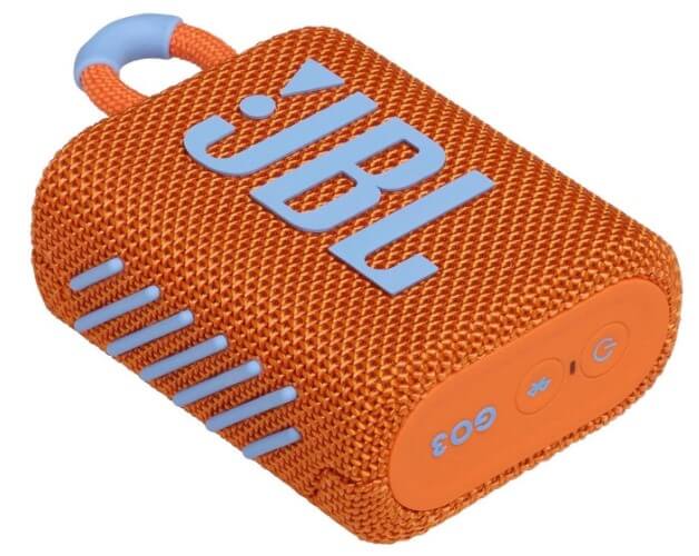 JBLGO3ORGAM- JBL Go3 - Speakers - Orange