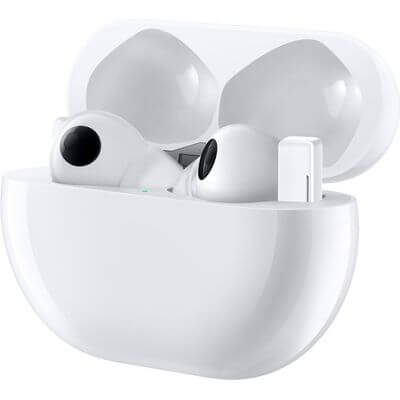 55033464 Huawei FreeBuds Pro - Auriculares inalámbricos con micro - en oreja - Bluetooth - cancelación de sonido activo - blanco cerámica