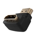 XTC-344 Xtech - HDMI adapter - Component video / audio - HDMI Male - HDMI Female - 90° angle XTC-344