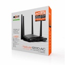 Nexxt Solutions Connectivity - Router - Wireless - 802.11ac - Desktop - 1200mbps Giga App