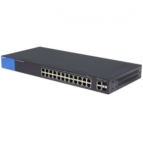 Linksys - Switch - Gigabit Ethernet - 48 - 48 x 10/100/1000 (Po
