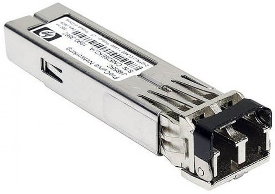 HPE - Módulo de transceptor SFP (mini-GBIC) - GigE - 1000Base-LX - LC - hasta 10 km - para HPE 1700, 2610, 93XX, Switch XL 10/100/1000; HPE Aruba 2530, 2930F 24, 2930F 48, 5406