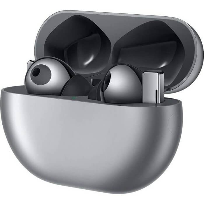55033466 Huawei FreeBuds Pro - Auriculares inalámbricos con micro - en oreja - Bluetooth - cancelación de sonido activo - escarcha plateada