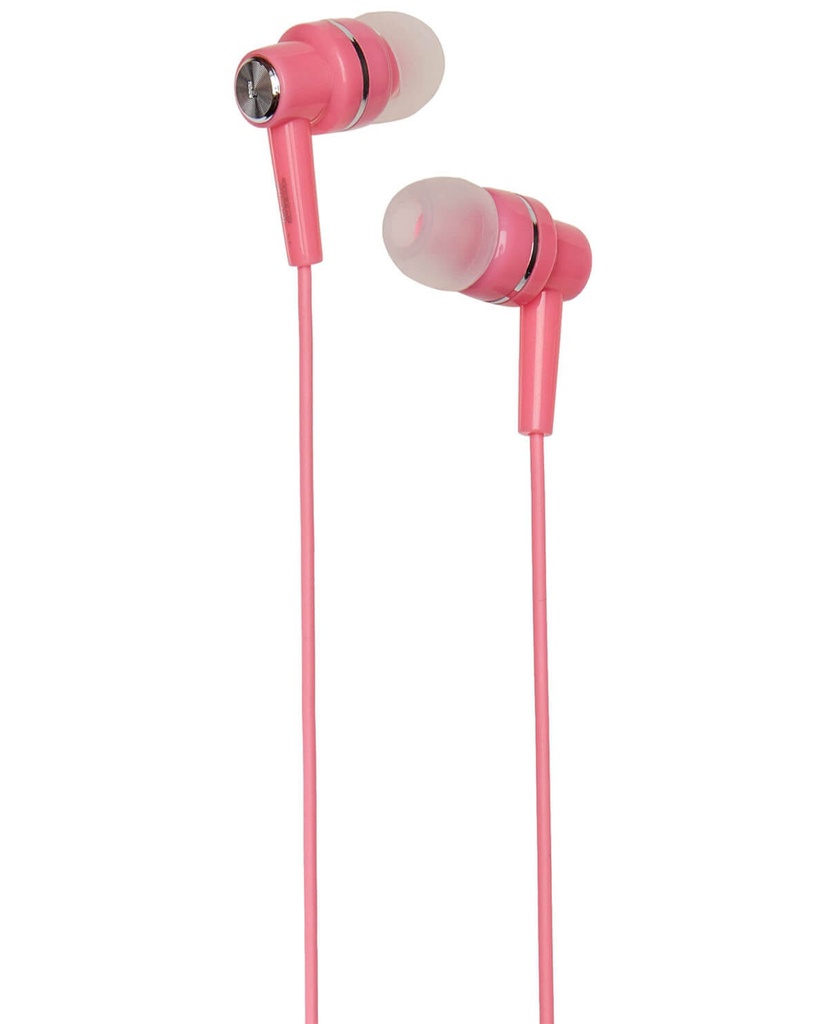 KSE-105PK Klip Xtreme KSE-105 - Auriculares internos - en oreja - cableado - conector de 3,5 mm - rosa