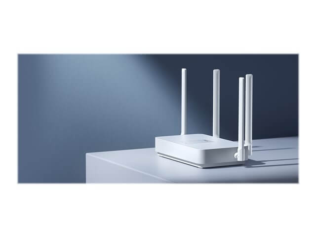 Xiaomi MI Router AX1800 - Enrutador inalámbrico - conmutador de 3 puertos - GigE, 802.11ax - 802.11a/b/g/n/ac/ax - Doble banda
