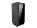 Nexxt Solutions Infrastructure - Floor cabinet - SPCC steel - RAL 9005 / Black - 600x600 27U SKD 2FAN