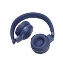 JBL LIVE 660NC - Auriculares con diadema con micro - tamaño completo - Bluetooth - inalámbrico, cableado - cancelación de sonido activo - conector de 3,5 mm - azul (JBLLIVE660NCBLUAM)