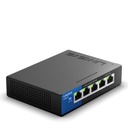 Linksys Business LGS105 - Conmutador - sin gestionar - 5 x 10/100/1000 - sobremesa - ca 100/230 V