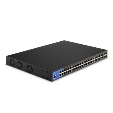 Linksys - Switch - Gigabit Ethernet - 48 - LGS352C 4 10G SFP+TA