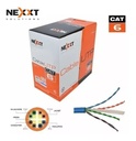 Nexxt Solutions Infrastructure - Bulk cable - UTP - 100 m - RJ-45 a  - Gray - Cat6 4P CM 100m