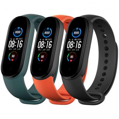 Xiaomi - Smart watch - Black / Orange / Teal