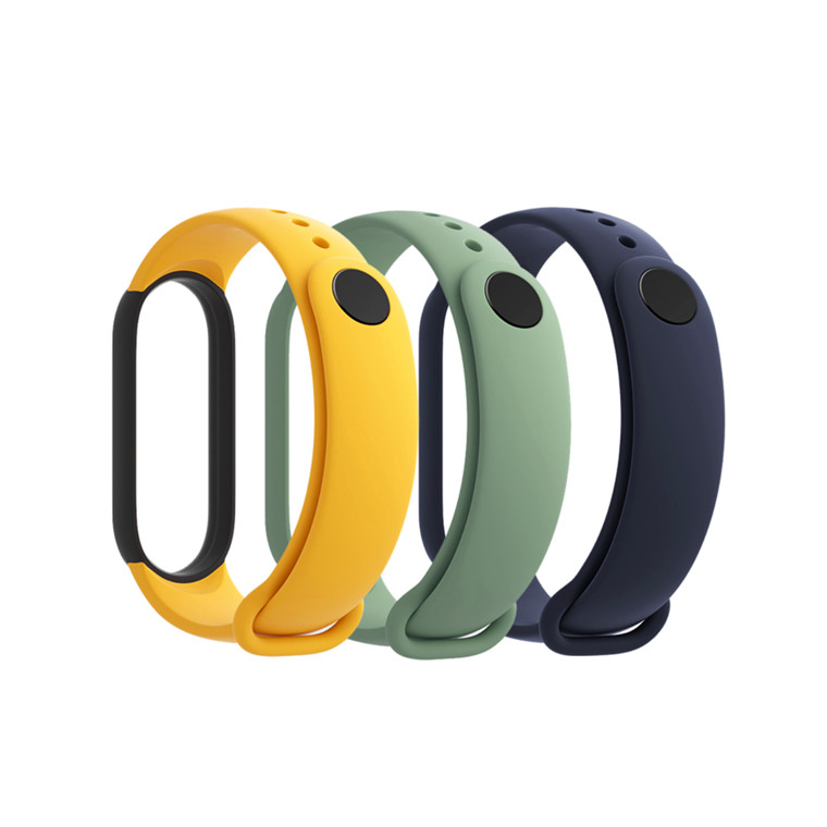 Xiaomi - Smart watch - Navy blue / Yellow / Mint green - Smart Band 5 Strap