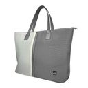 klb-461gr Bolso de mujer blanco y gris