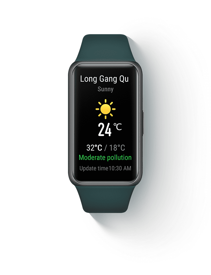 Huawei Band 6 - Smart watch - Forest green