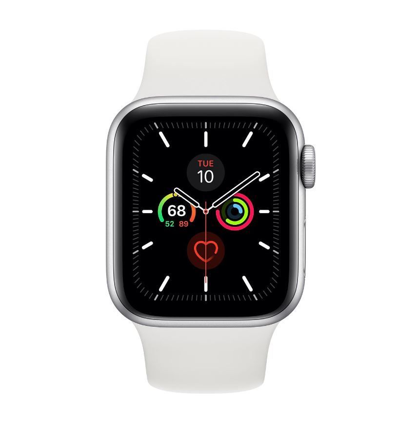 Apple Watch Series 7 (GPS) - 45 mm - midnight aluminum - reloj inteligente con pulsera deportiva - fluoroelastómero - medianoche - tamaño de la banda: Regular - 32 GB - Wi-Fi, Bluetooth - 38.8 g