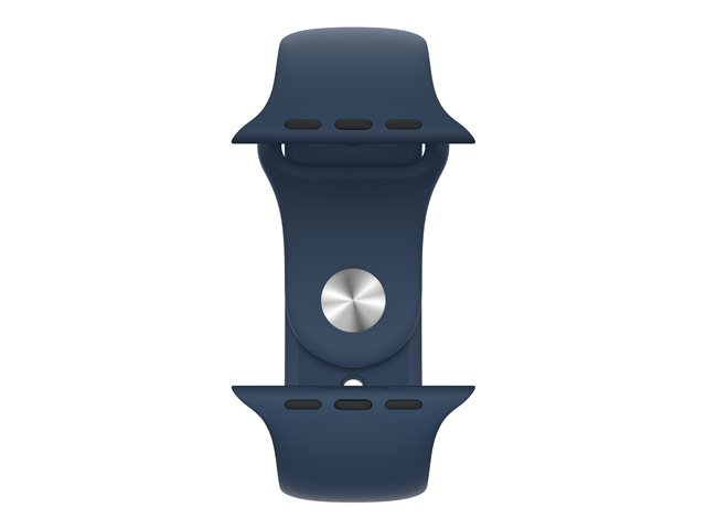 Apple Watch Series 7 (GPS) - 45 mm - aluminio azul - reloj inteligente con pulsera deportiva - fluoroelastómero - azul abismo - tamaño de la banda: Regular - 32 GB - Wi-Fi, Bluetooth - 38.8 g