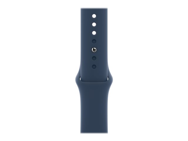 Apple Watch Series 7 (GPS) - 45 mm - aluminio azul - reloj inteligente con pulsera deportiva - fluoroelastómero - azul abismo - tamaño de la banda: Regular - 32 GB - Wi-Fi, Bluetooth - 38.8 g