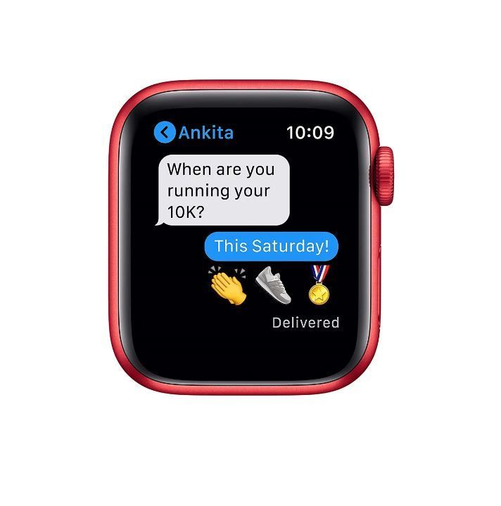 Apple Watch Series 7 GPS - Smart watch - Brilliant red