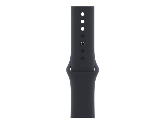 Apple Watch SE (GPS) - 44 mm - aluminio gris espacial - reloj inteligente con pulsera deportiva - fluoroelastómero - medianoche - tamaño de la banda: Regular - 32 GB - Wi-Fi, Bluetooth - 36.2 g