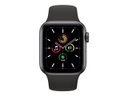 Apple Watch SE (GPS) - 40 mm - aluminio plateado - reloj inteligente con pulsera deportiva - fluoroelastómero - azul abismo - tamaño de la banda: Regular - 32 GB - Wi-Fi, Bluetooth - 30.49 g
