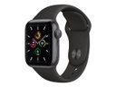 Apple Watch SE (GPS) - 40 mm - aluminio plateado - reloj inteligente con pulsera deportiva - fluoroelastómero - azul abismo - tamaño de la banda: Regular - 32 GB - Wi-Fi, Bluetooth - 30.49 g