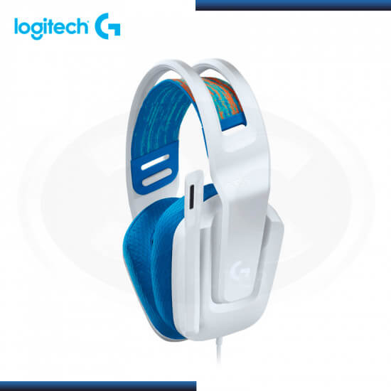 Logitech - G335 white - Headphones with microphone - Para Computer / Para Game console - Wired - 189x180x79mm 20Hz (981-001017)