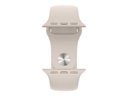 Apple Watch Series 7 (GPS) - 41 mm - starlight aluminum - reloj inteligente con pulsera deportiva - fluoroelastómero - estrellado - tamaño de la banda: Regular - 32 GB - Wi-Fi, Bluetooth - 32 g