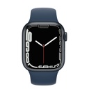 Apple Watch Series 7 GPS - Smart watch - Blue - MKN13LZ/A