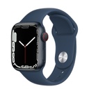 Apple Watch Series 7 GPS - Smart watch - Blue - MKN13LZ/A