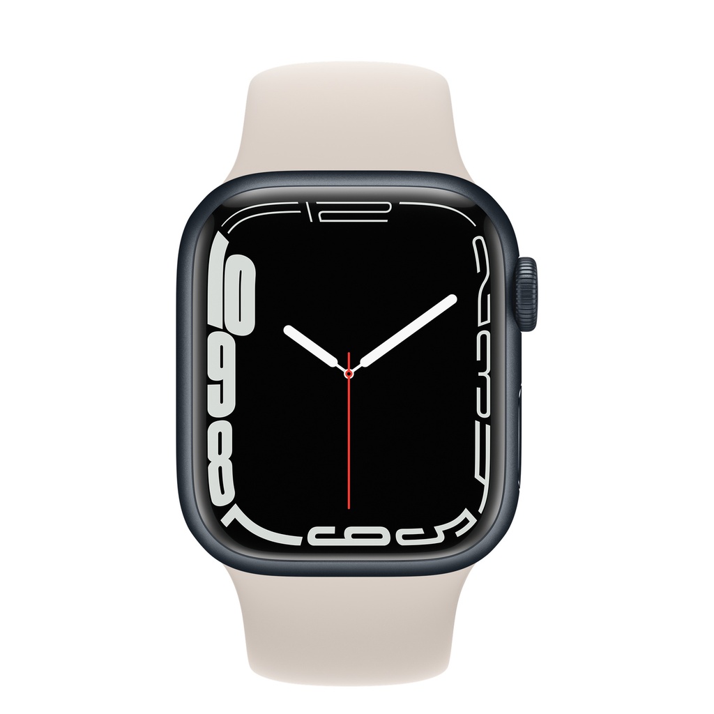 Apple Watch Series 7 GPS - Smart watch - Starlight - MKMY3LZ/A