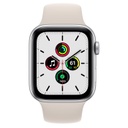 Apple Watch - Smart watch - Silver aluminum - SE GPS 44mm Case wit